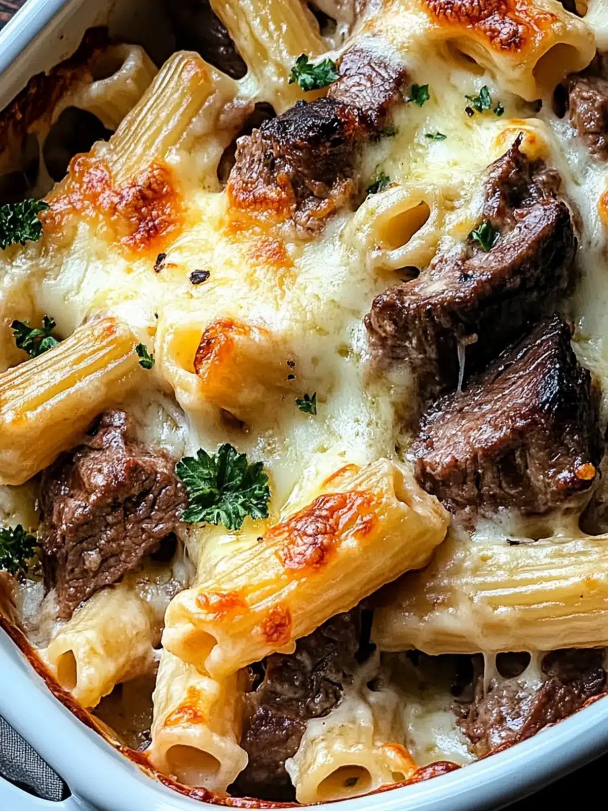 Irresistible Steak & Truffle Gouda Pasta Bake You’ll Crave 4 Steak & Truffle Gouda Pasta Bake