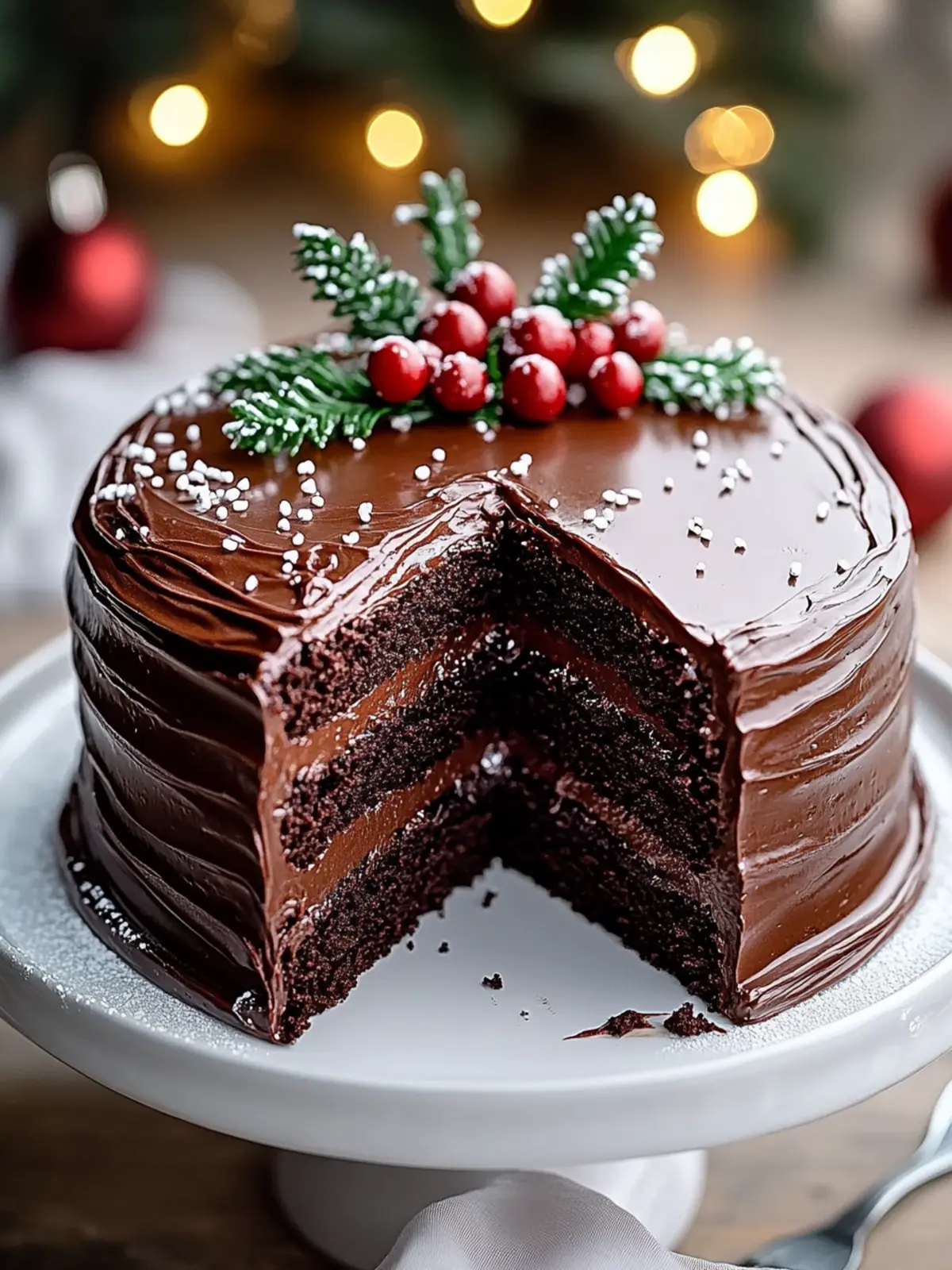Decadent Holidays Chocolate Cake That Will Melt Your Heart 3 Holidays Chocolate Cake