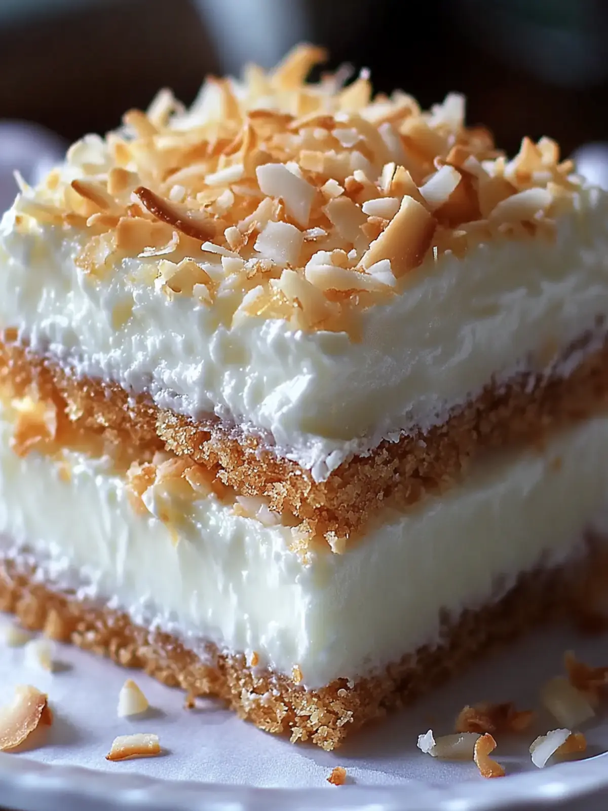 Decadent Coconut Cream Bars: Sweet Bliss in Every Bite 5 Decadent Coconut Cream Bars