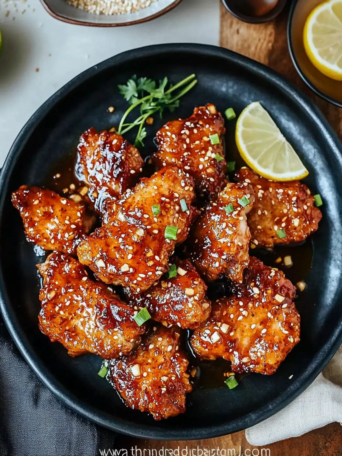 Honey Garlic Pork Chops