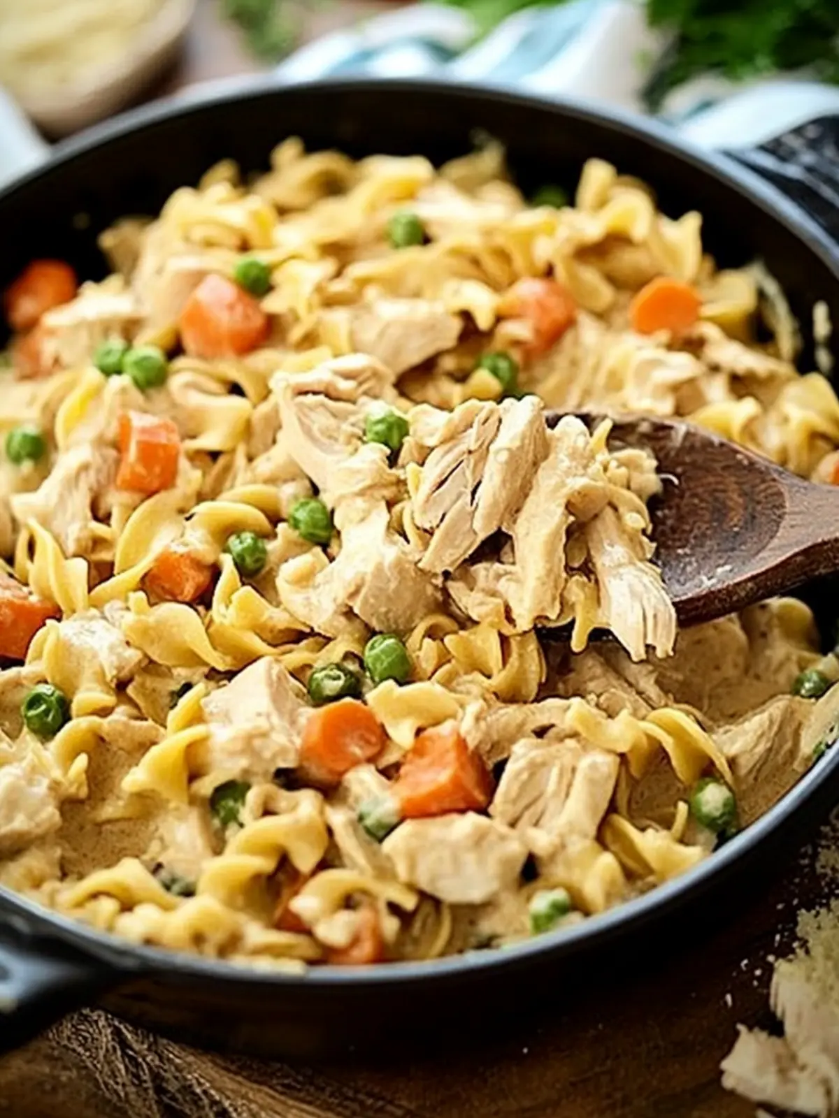 Creamy Chicken Pot Pie Noodles for Cozy Nights In 5 Chicken Pot Pie Noodles