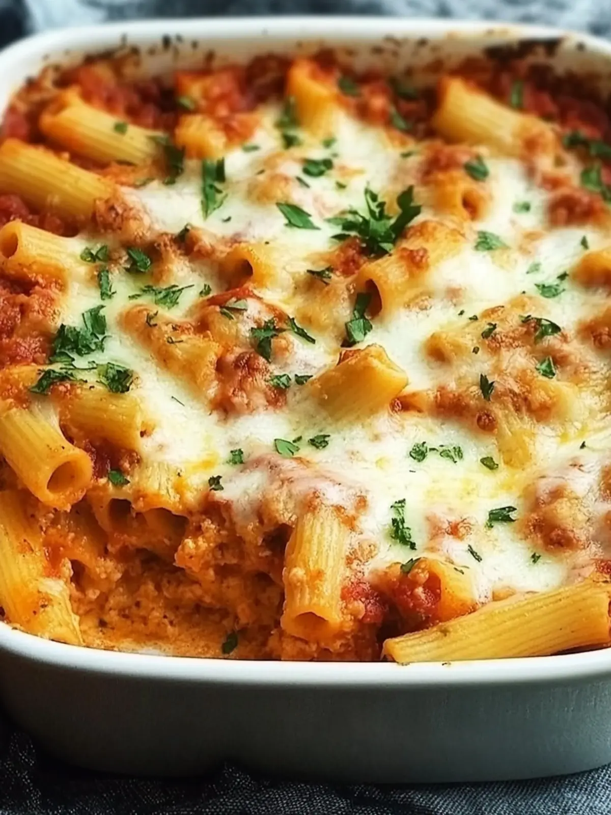 Meatless Baked Ziti