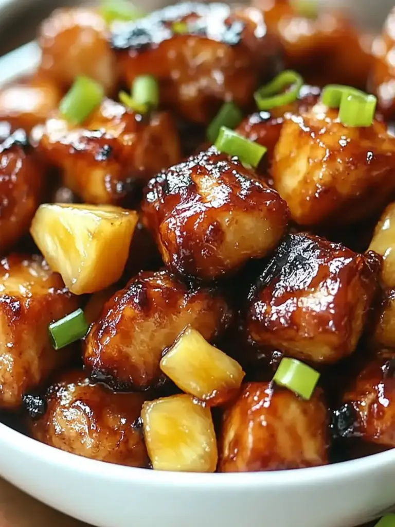 5-Star Brown Sugar Pineapple Chicken