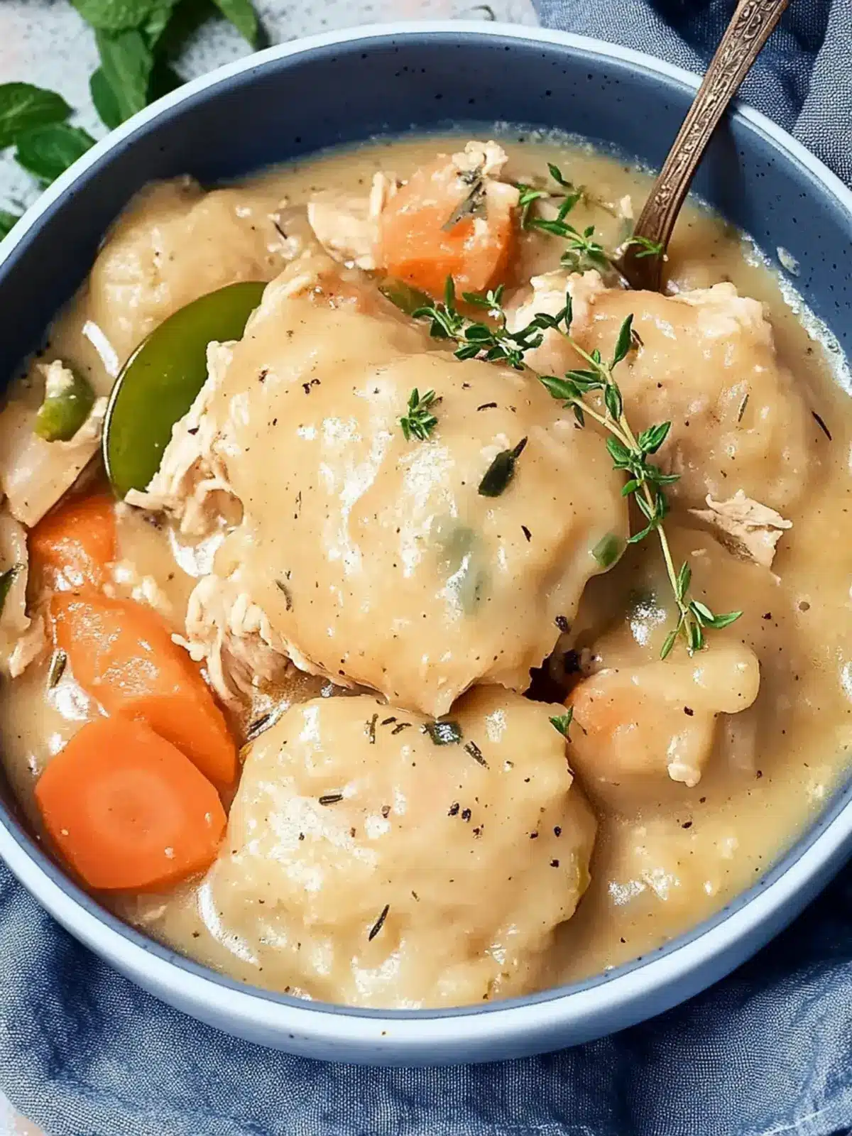Vegan Chicken and Dumplings