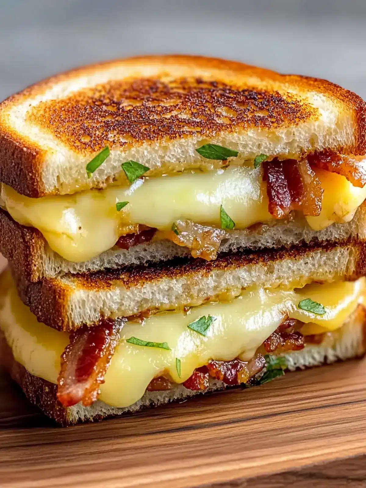 Irresistible Apple Bacon and Cheddar Grilled Cheese Recipe 3 Apple Bacon and Cheddar Grilled Cheese Recipe