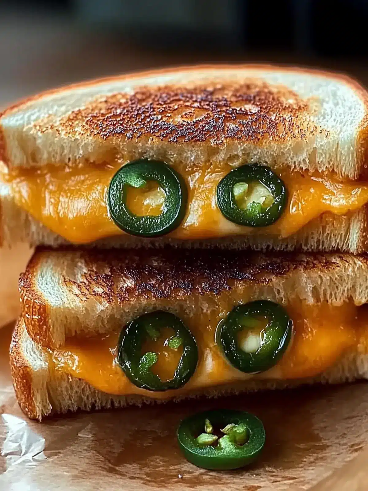 Jalapeño Cheddar Grilled Cheese Recipe with a Spicy Twist 2 Jalapeño Cheddar Grilled Cheese Recipe
