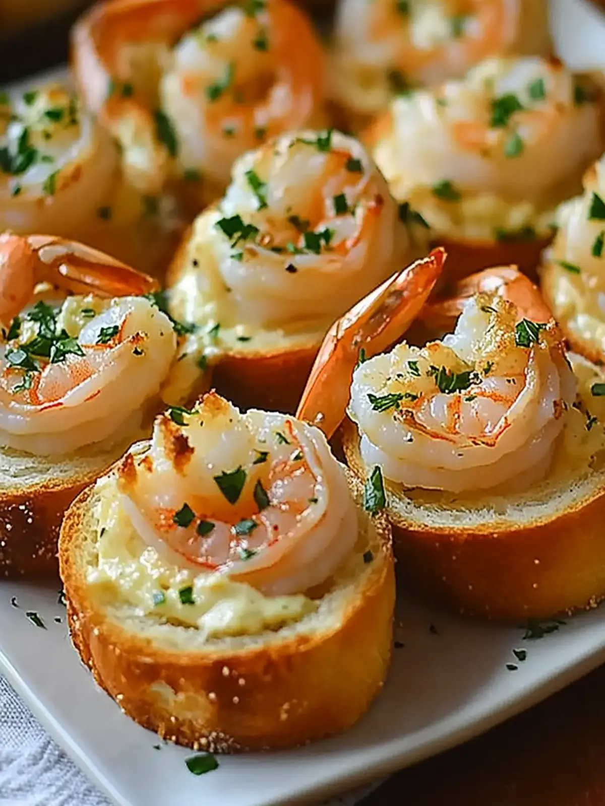 Amazing Crabby Shrimp Stuffed Garlic Bread Bombs