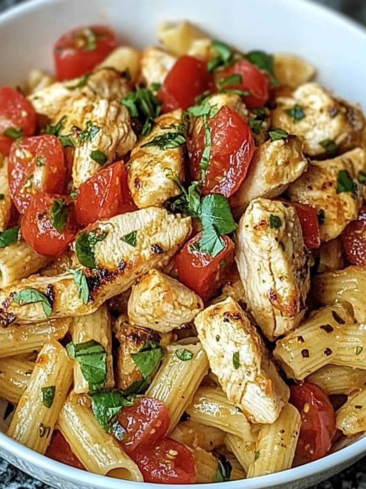 Bruschetta Chicken Pasta: Fresh Flavors Ready in 30 Minutes 4 Bruschetta Chicken Pasta
