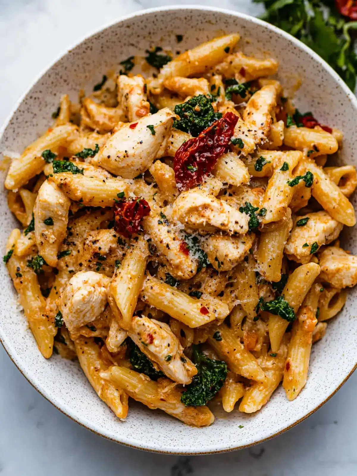 Marry Me Chicken Pasta