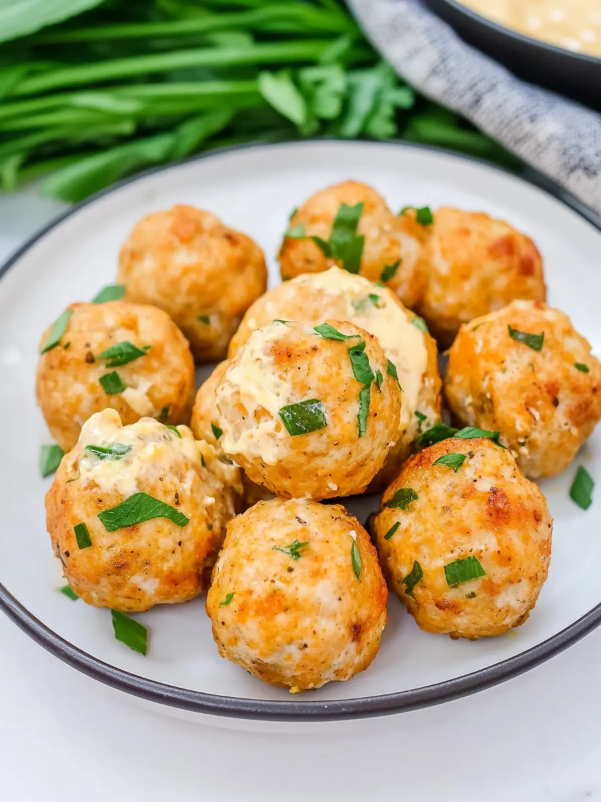 Baked Keto Chicken Meatballs for Easy, Guilt-Free Comfort 5 Baked Keto Chicken Meatballs