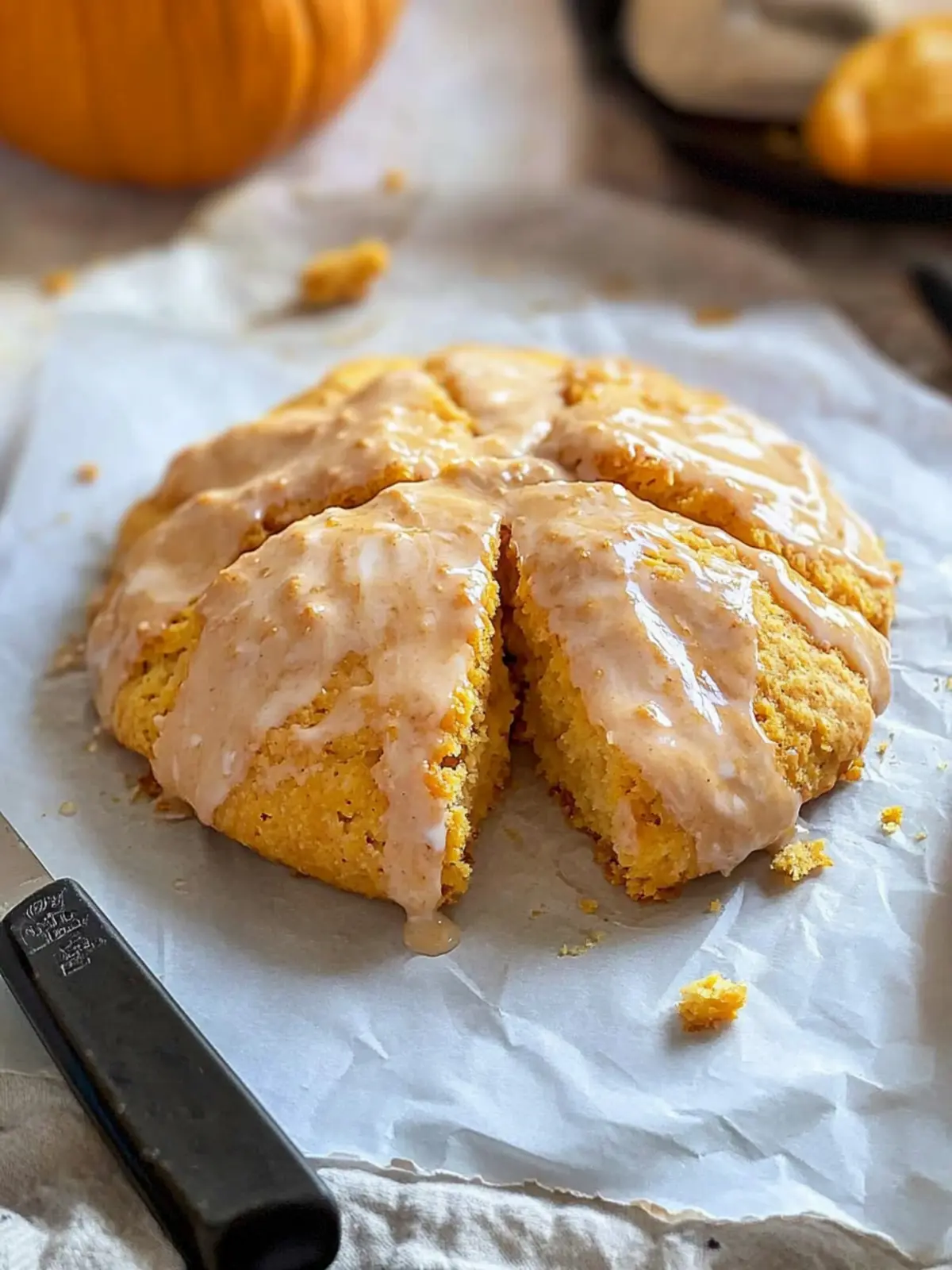 High Protein Greek Yogurt Pumpkin Scones for Fall Bliss 4 High Protein Greek Yogurt Pumpkin Scones