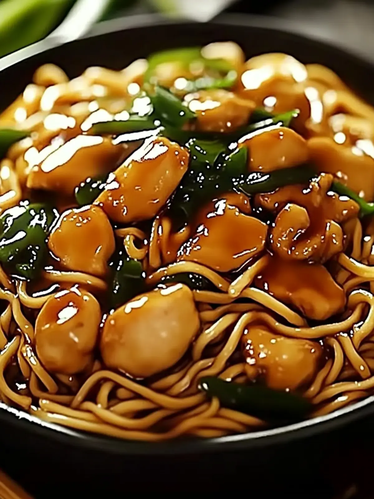 Savory Garlic Chicken Lo Mein Ready in Under 30 Minutes 3 Garlic Chicken Lo Mein