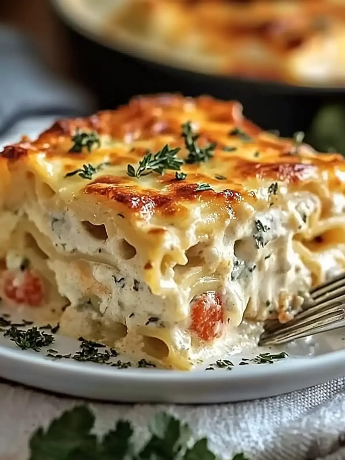Savory Seafood Lasagna with Creamy Cheese Bliss 3 Seafood Lasagna Creamy Cheese