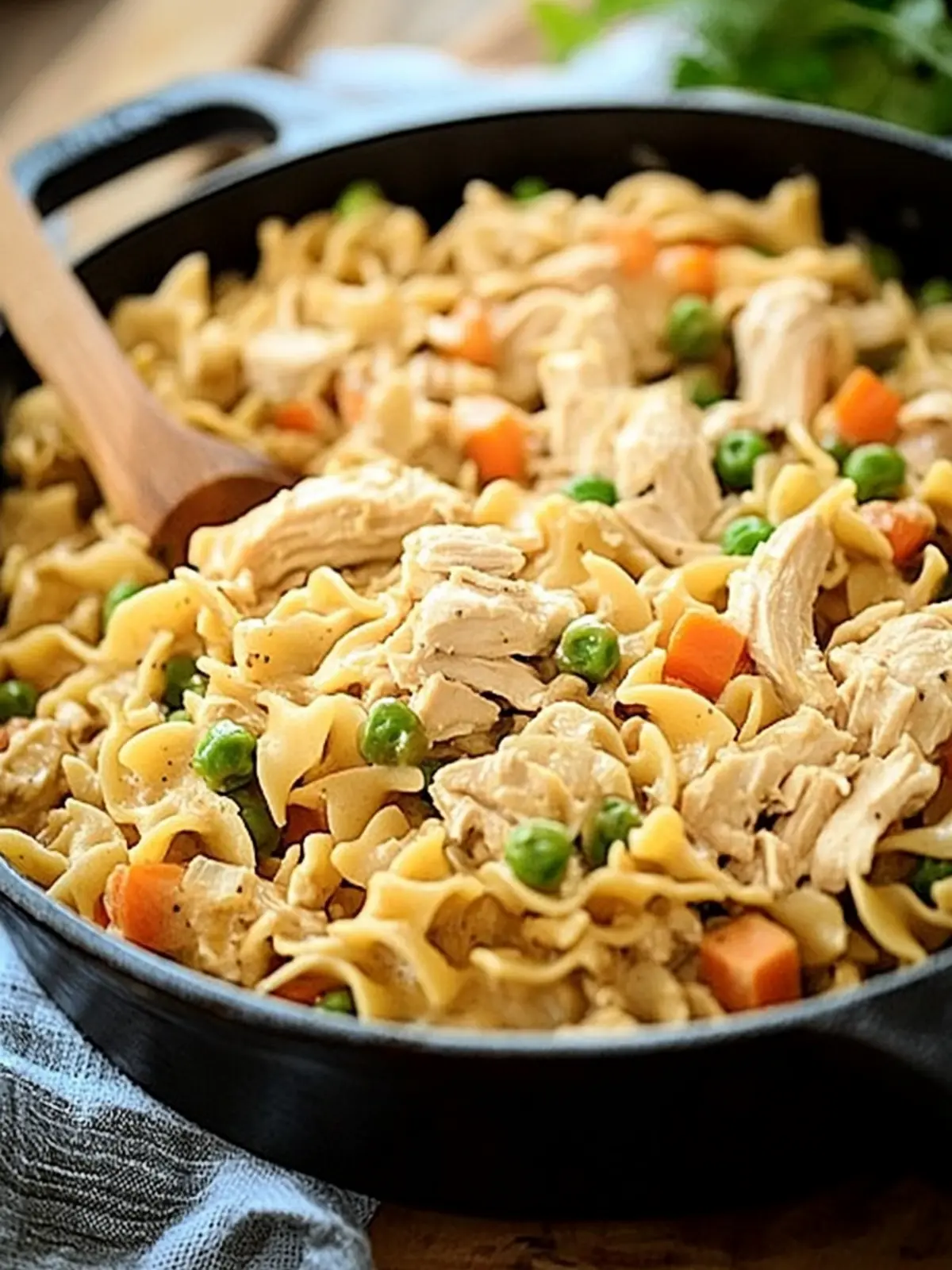Creamy Chicken Pot Pie Noodles for Cozy Nights In 4 Chicken Pot Pie Noodles