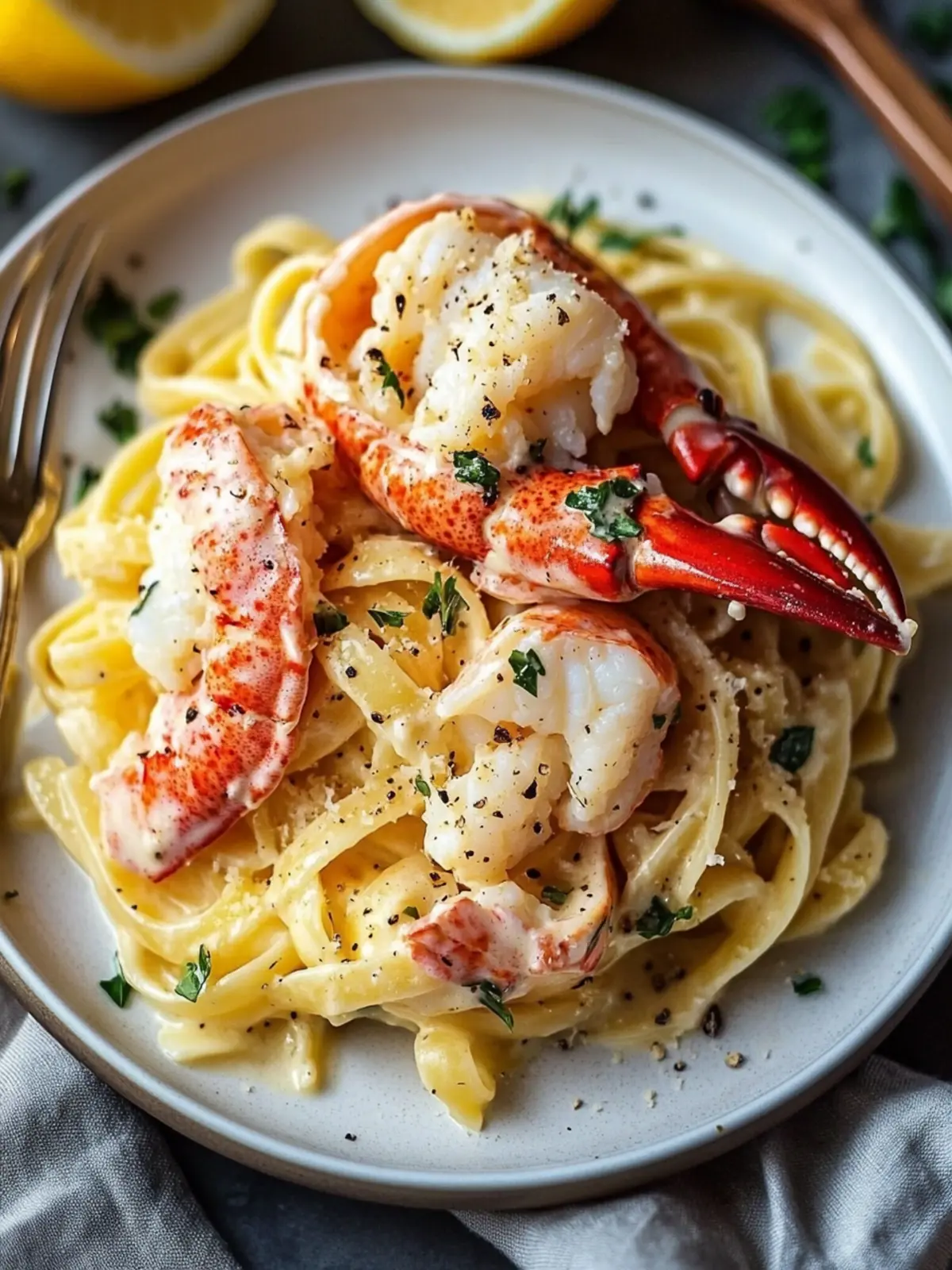 Delicious Creamy Lobster Pasta in Just 25 Minutes 5 Creamy Lobster Pasta
