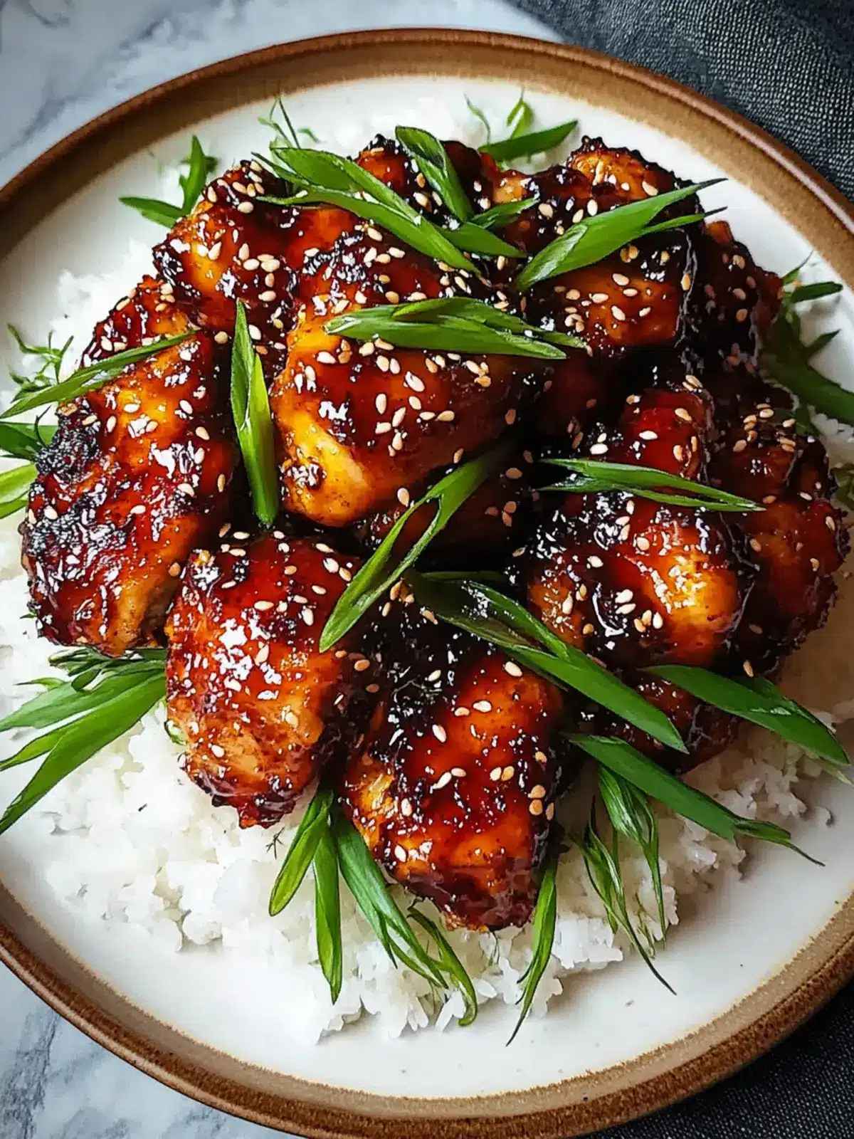 Sticky Honey Gochujang Chicken: A Sweet Spicy Must-Try! 2 Sticky Honey Gochujang Chicken