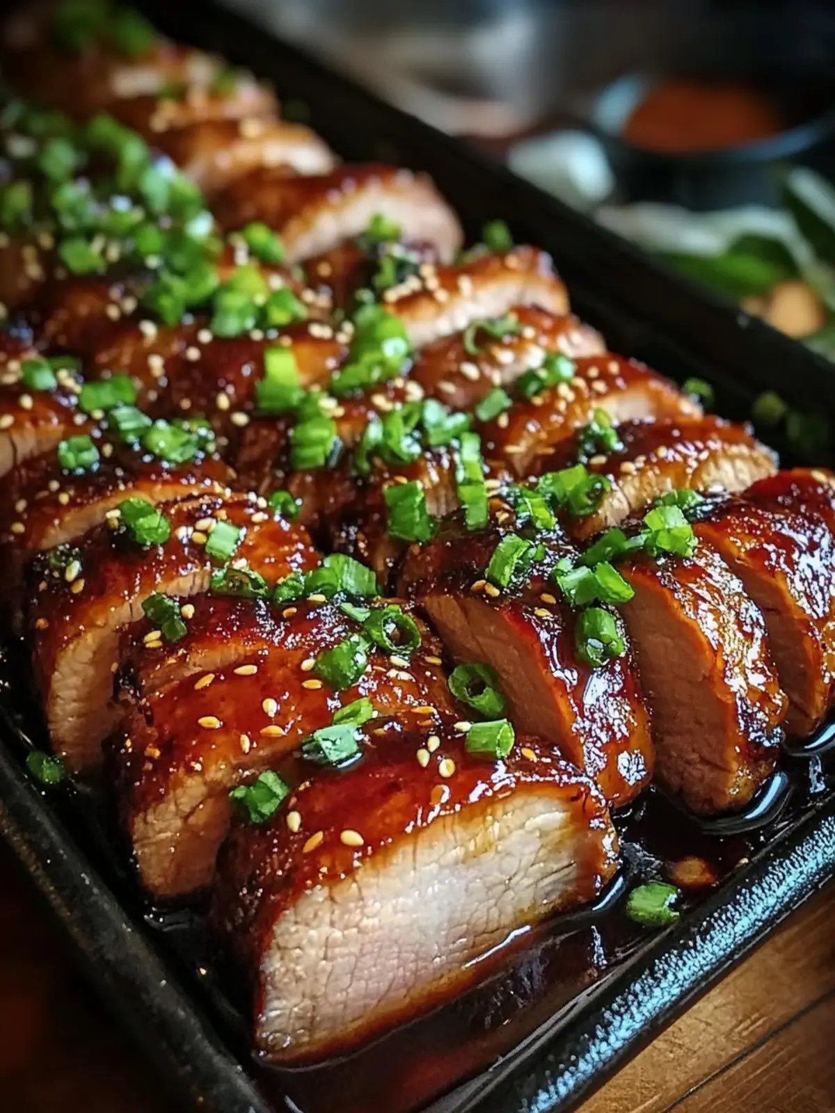 Hoisin Glazed Pork Tenderloin
