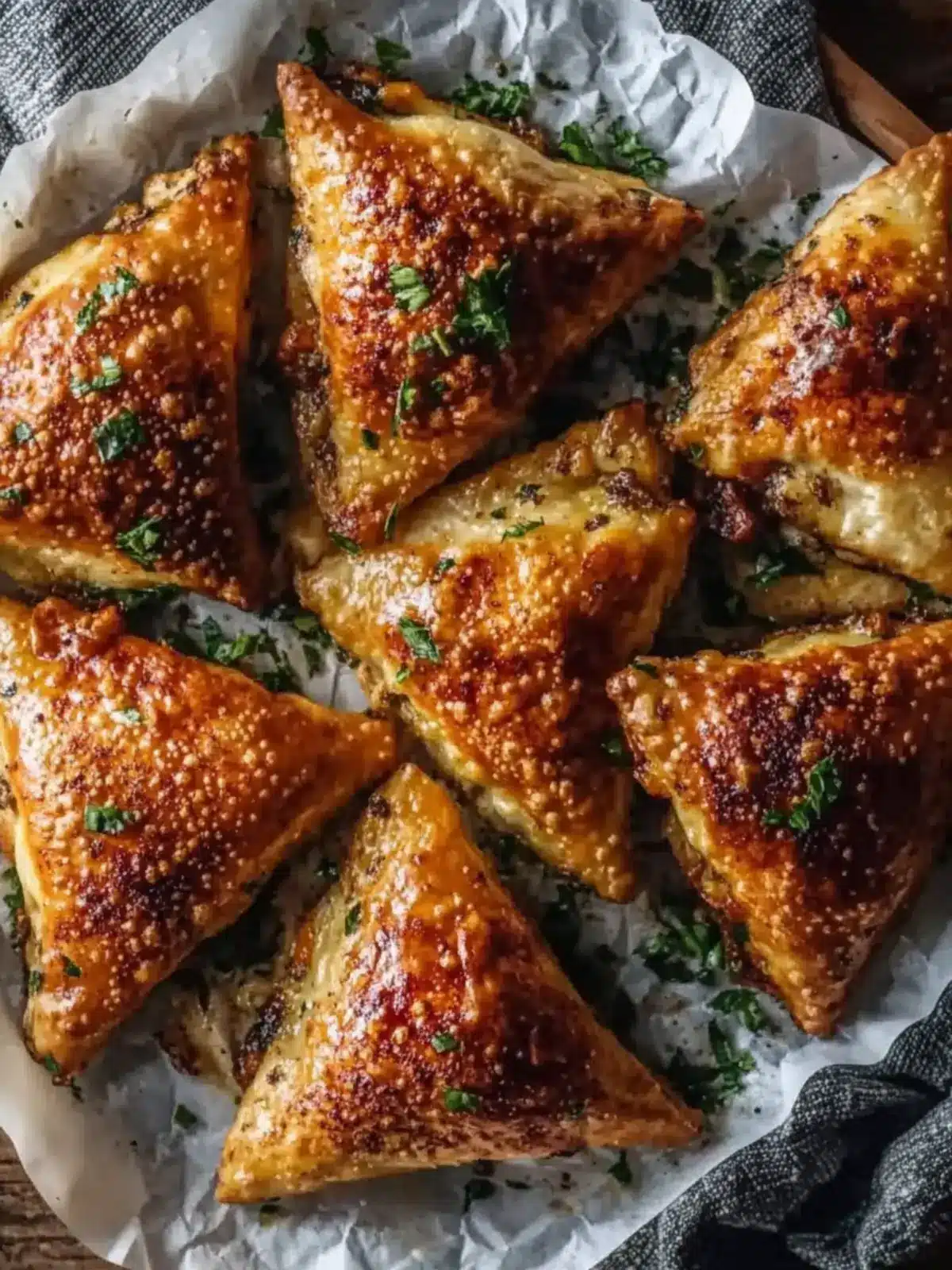 Moroccan Spiced Chicken Briouats