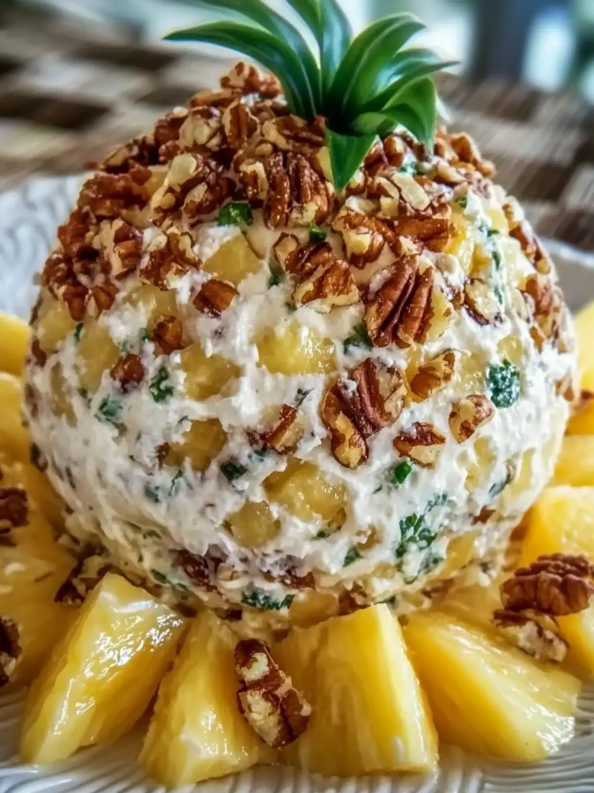 Pineapple Pecan Cheese Ball