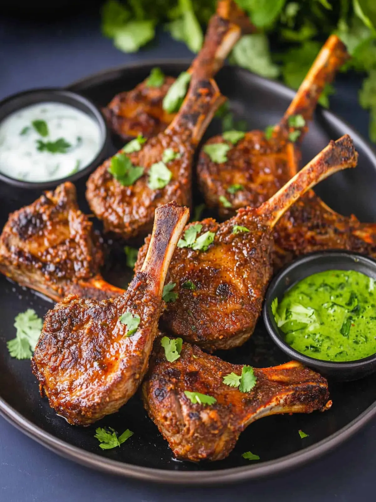 Tandoori Lamb Chops (Air Fryer Option)