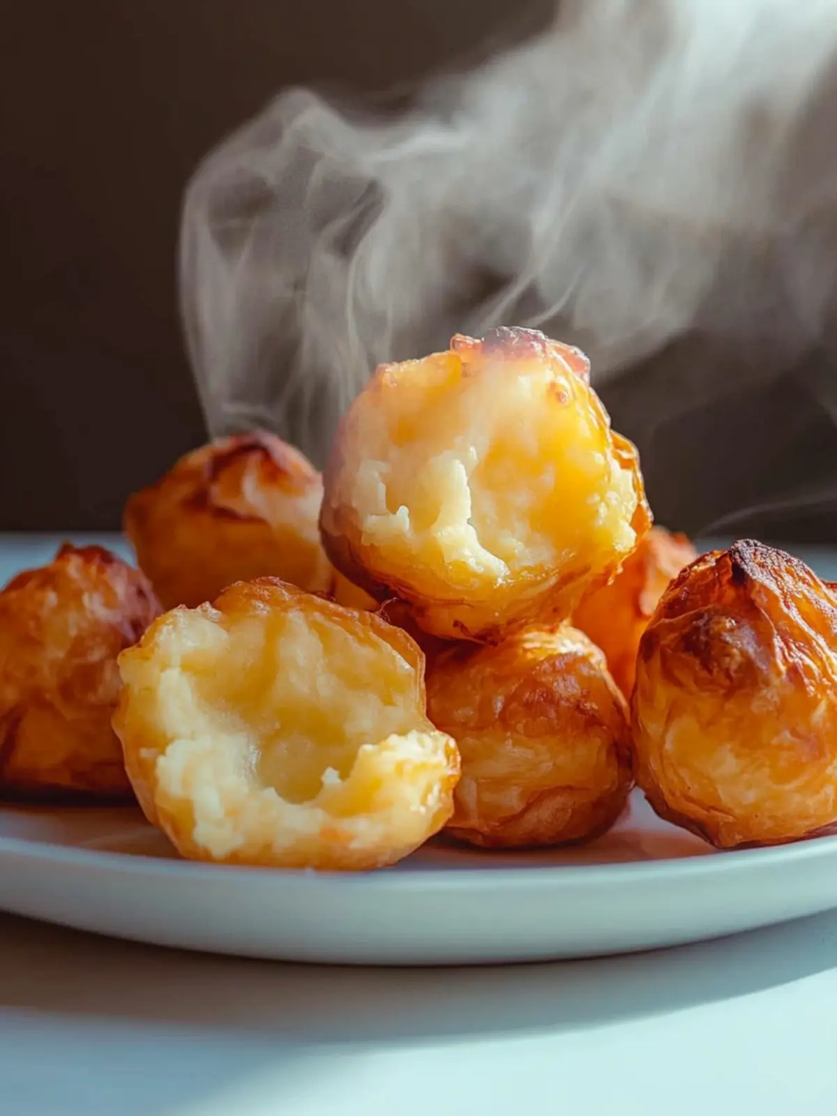 Crispy Mashed Potato Cheese Puffs