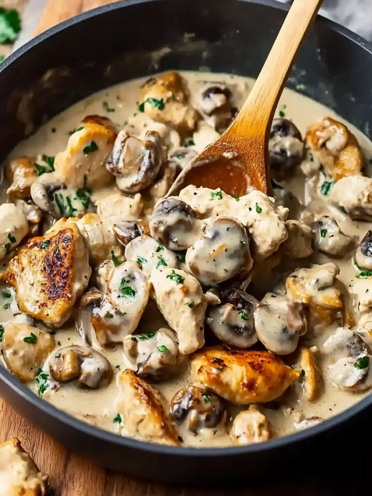Mouthwatering Chicken Stroganoff