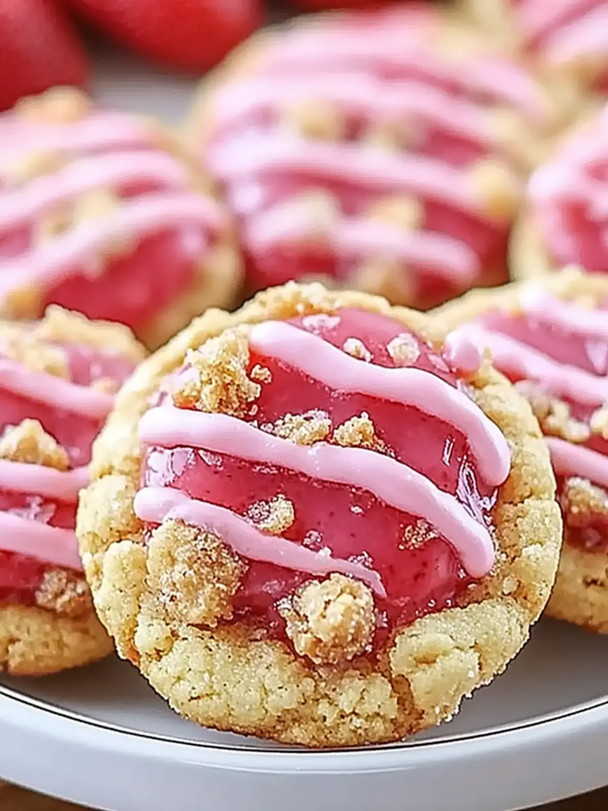 Delicious Strawberry Crunch Cookies for Sweet Summer Bliss 3 Strawberry Crunch Cookies