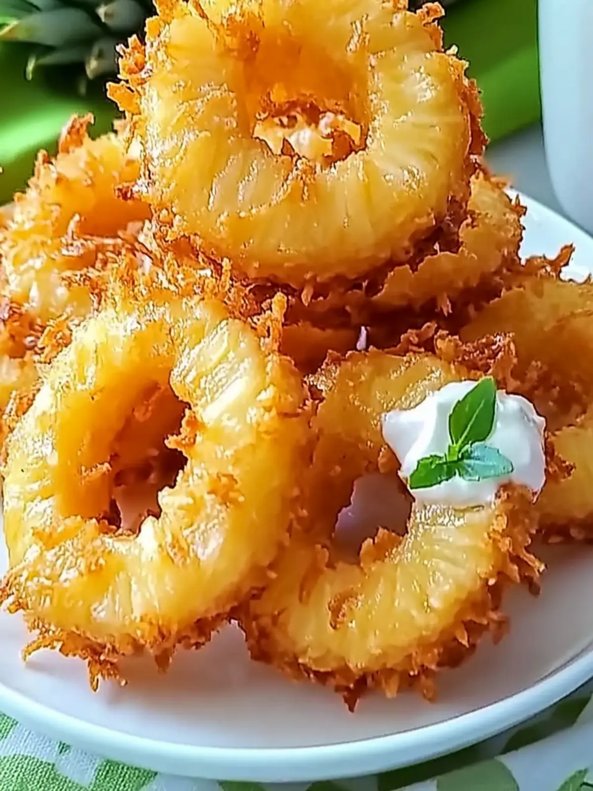 Irresistible Fried Pineapple Rings – A Tropical Snack Treat 3 Fried Pineapple Rings – Tropical Snack Recipe