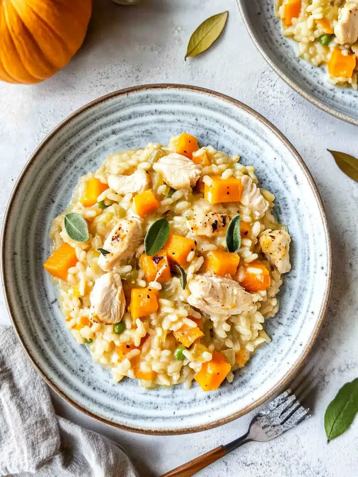 Creamy Chicken and Pumpkin Risotto for Cozy Fall Nights 3 Chicken and Pumpkin Risotto