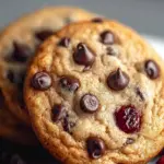 Cherry Chocolate Chip Cookies with Mocha Chips for a Sweet Fix 3 Cherry Chocolate Chip Cookies with Mocha Chips