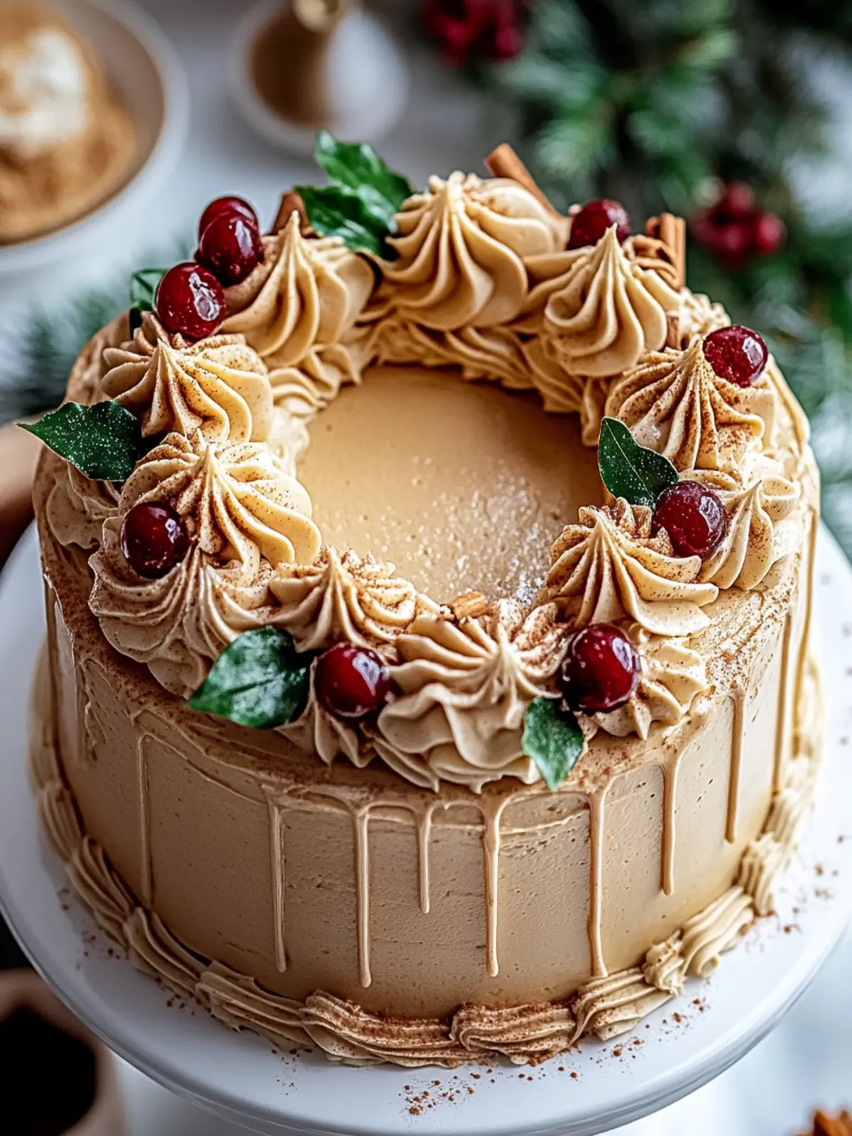 Cozy Cinnamon Spice Wreath Cake that Wows Every Bite 2 Cozy Cinnamon Spice Wreath Cake