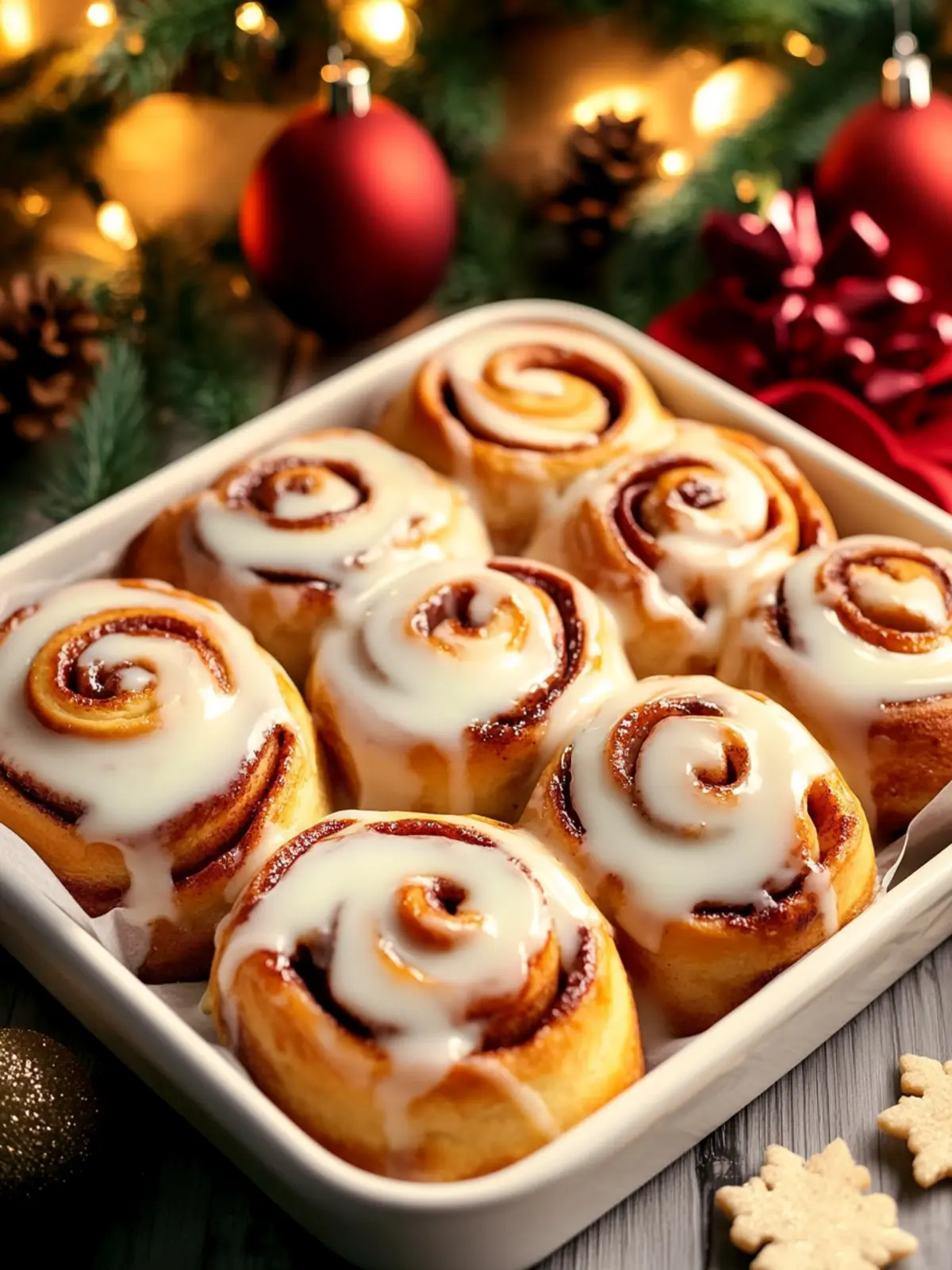 Irresistible Festive Christmas Cinnamon Rolls Recipe for Joyful Mornings 2 Festive Christmas Cinnamon Rolls Recipe