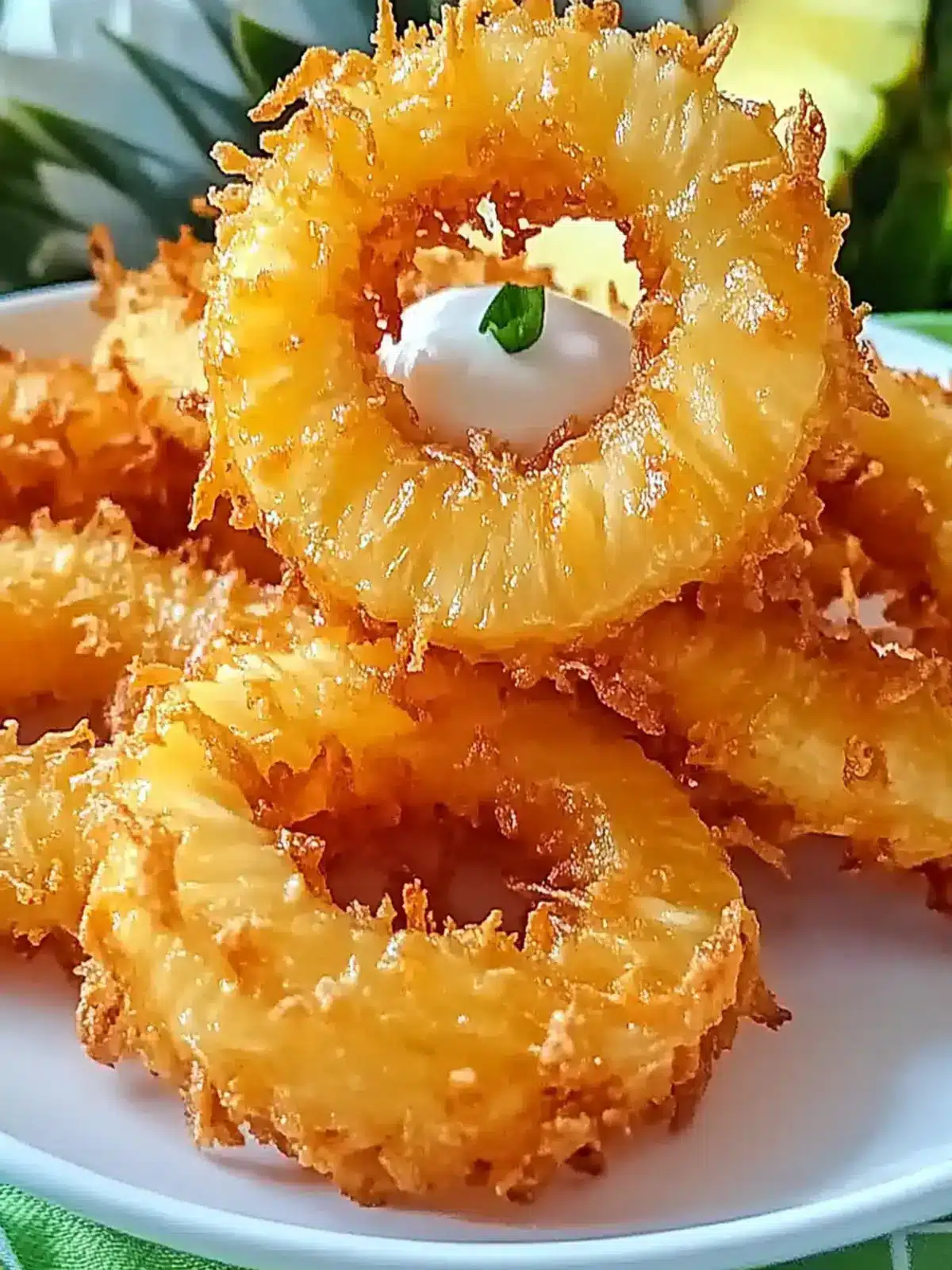 Irresistible Fried Pineapple Rings – A Tropical Snack Treat 4 Fried Pineapple Rings – Tropical Snack Recipe