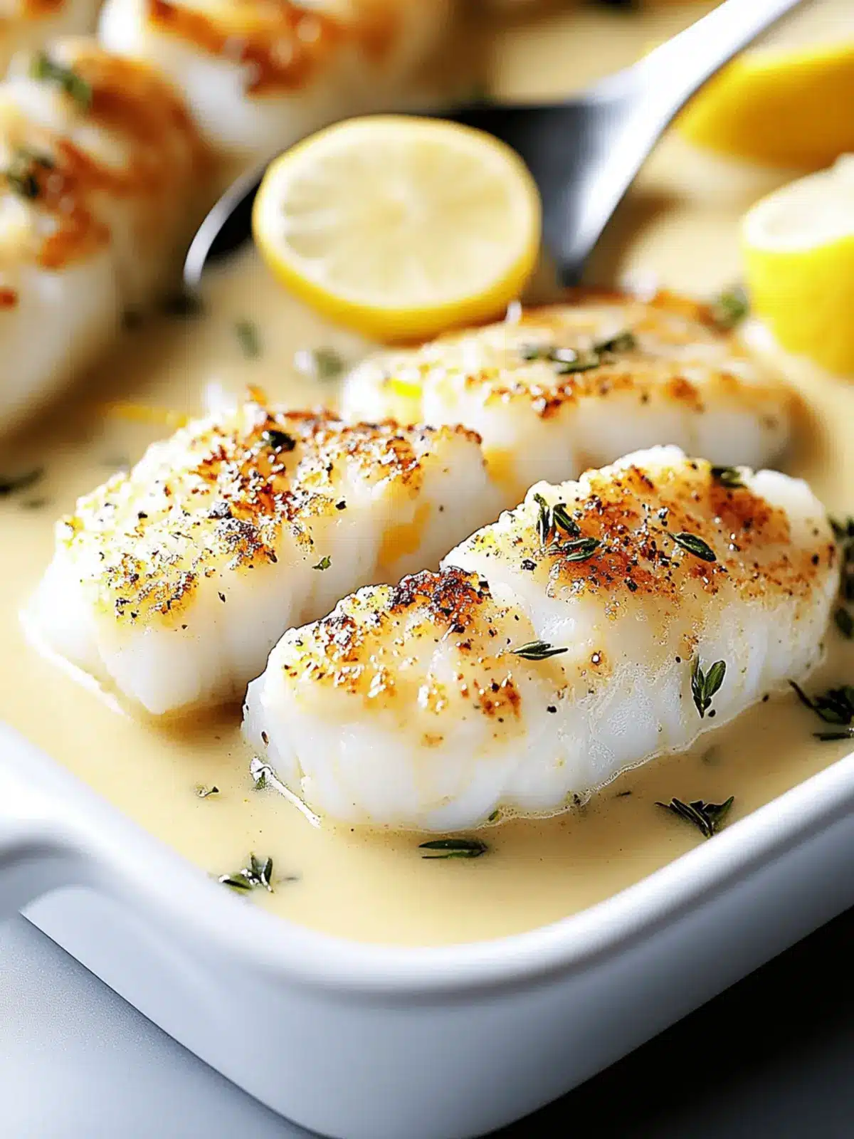 Baked Cod in Coconut Lemon Cream Sauce for a Tropical Delight 5 Baked Cod in Coconut Lemon Cream Sauce