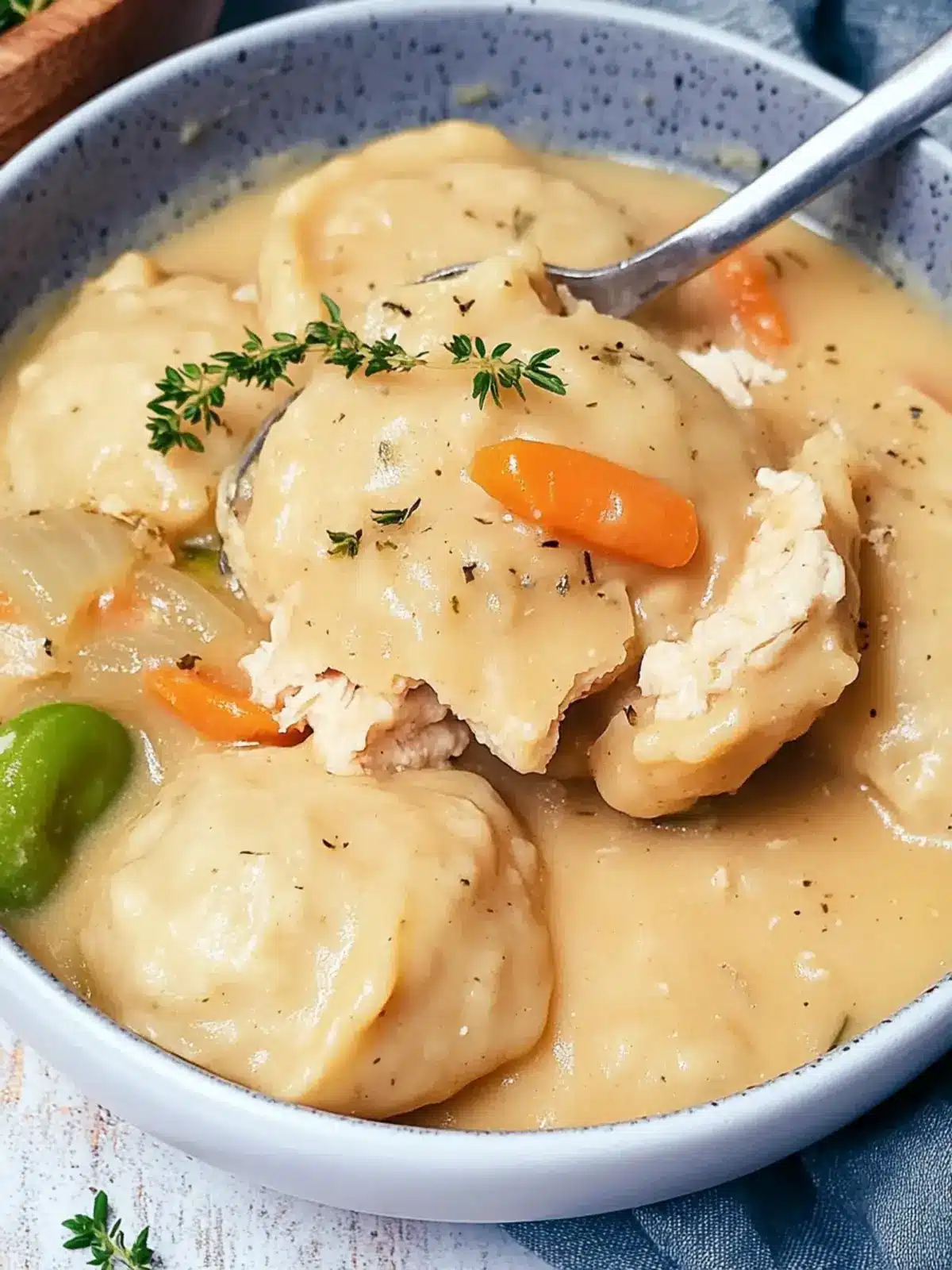 Vegan Chicken and Dumplings
