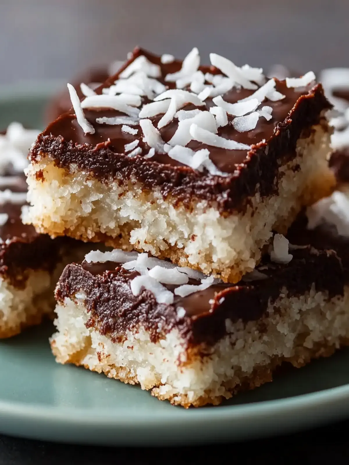 Irresistible Chocolate Coconut Bars Recipe You’ll Love! 4 Chocolate Coconut Bars Recipe