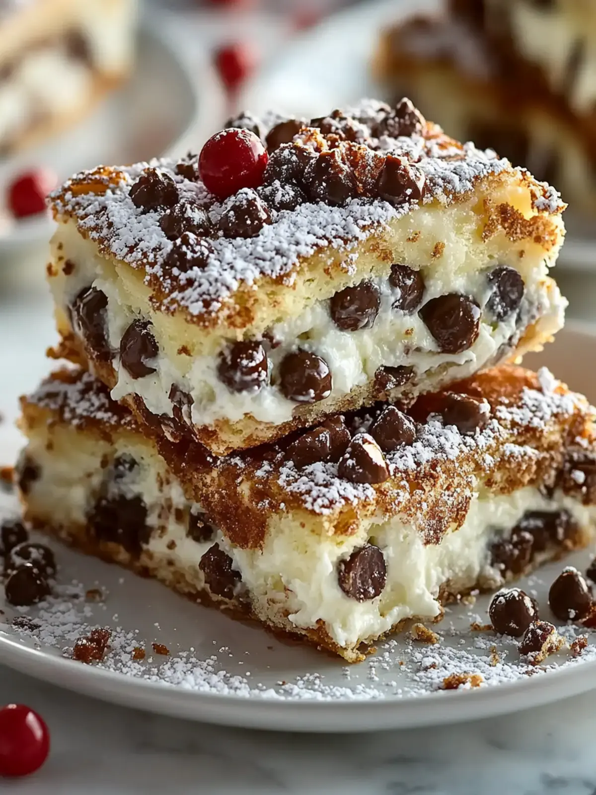 Classic Cannoli Squares