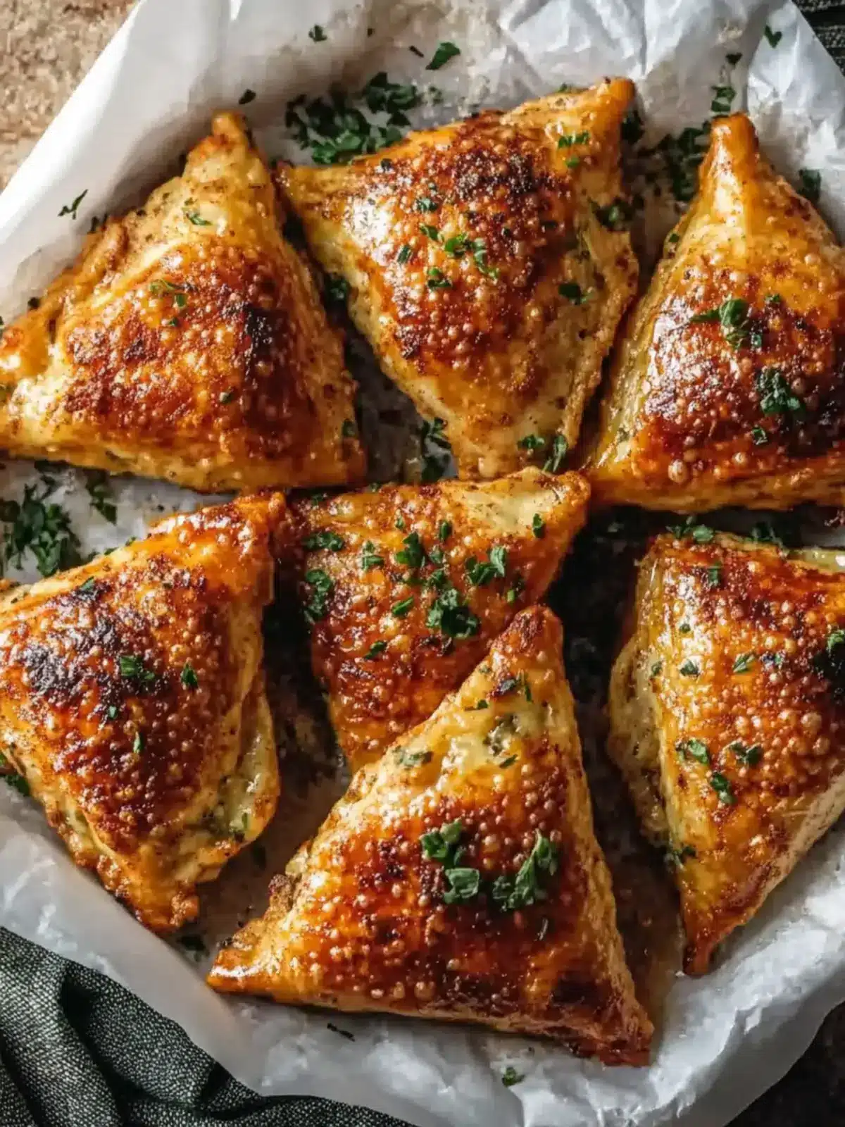 Moroccan Spiced Chicken Briouats