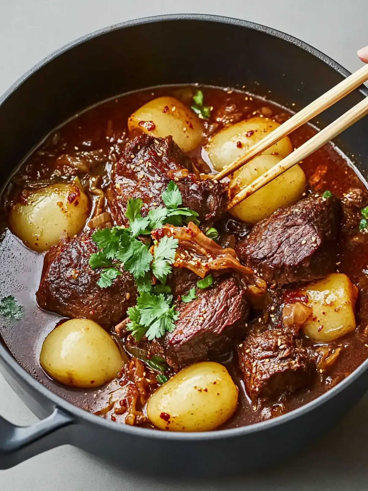 Korean Style Pot Roast: Comfort Food for Cozy Nights 4 Korean Style Pot Roast