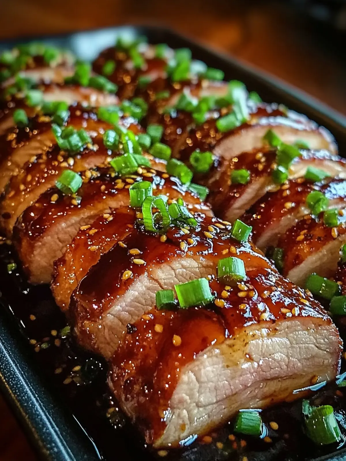 Hoisin Glazed Pork Tenderloin