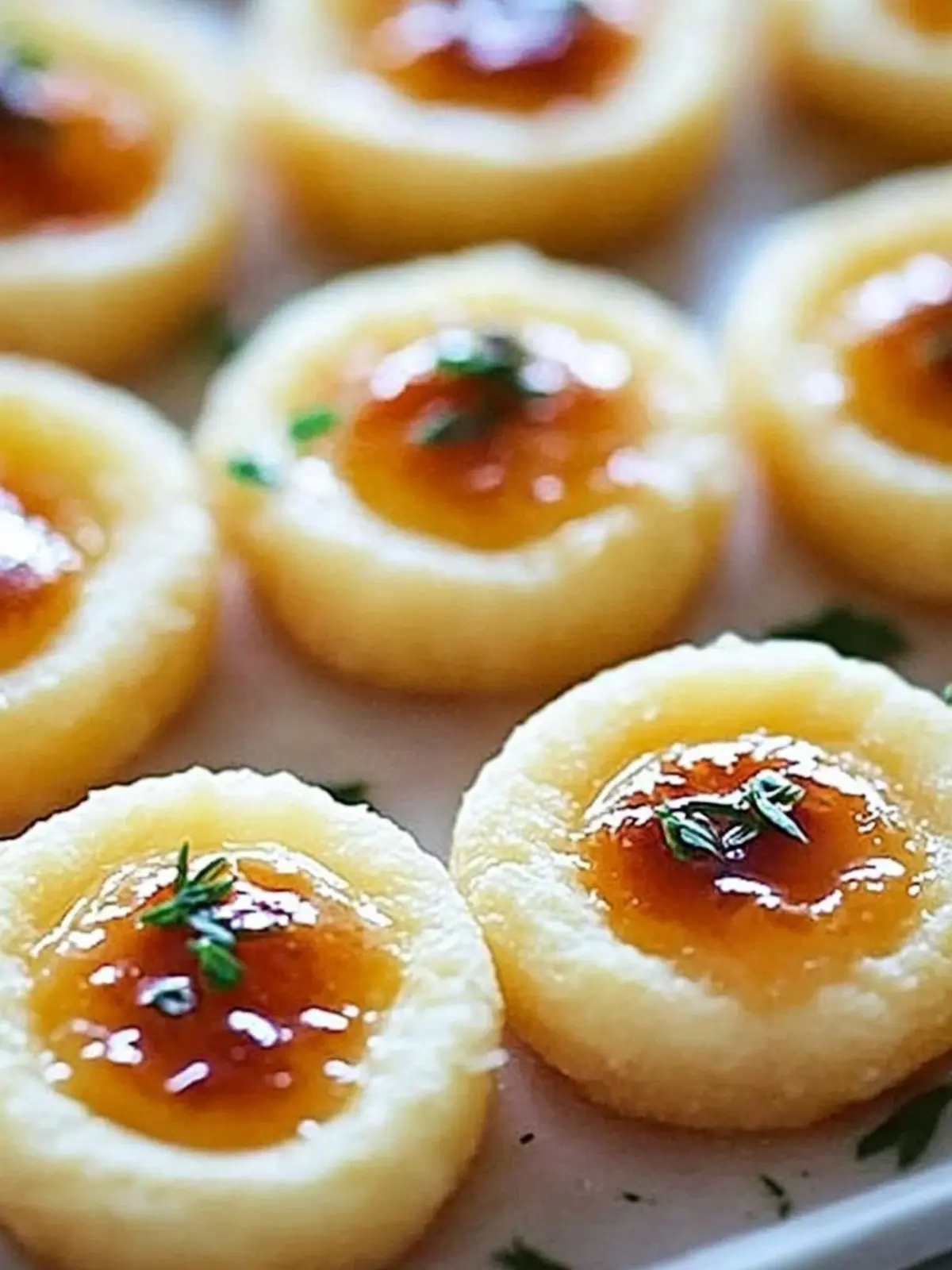 Irresistible Cheesy Thumbprint Appetizers with Spicy Jelly 2 Cheesy Thumbprint Appetizers