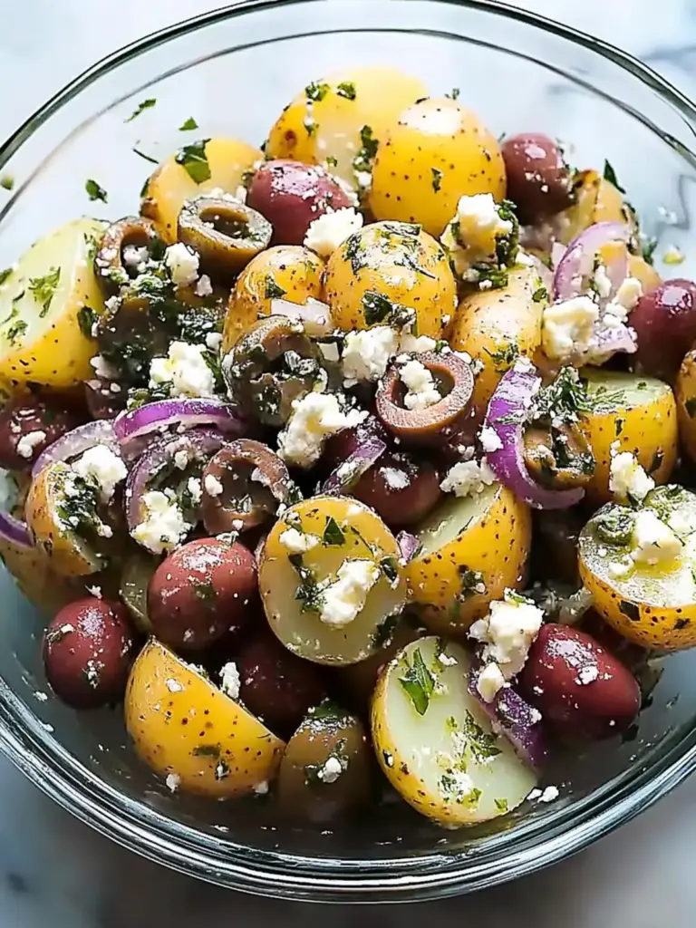 Olive Greek Potato Salad