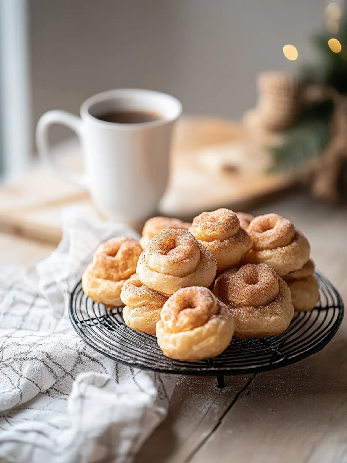 Cinnamon-Sugar Breakfast Puffs