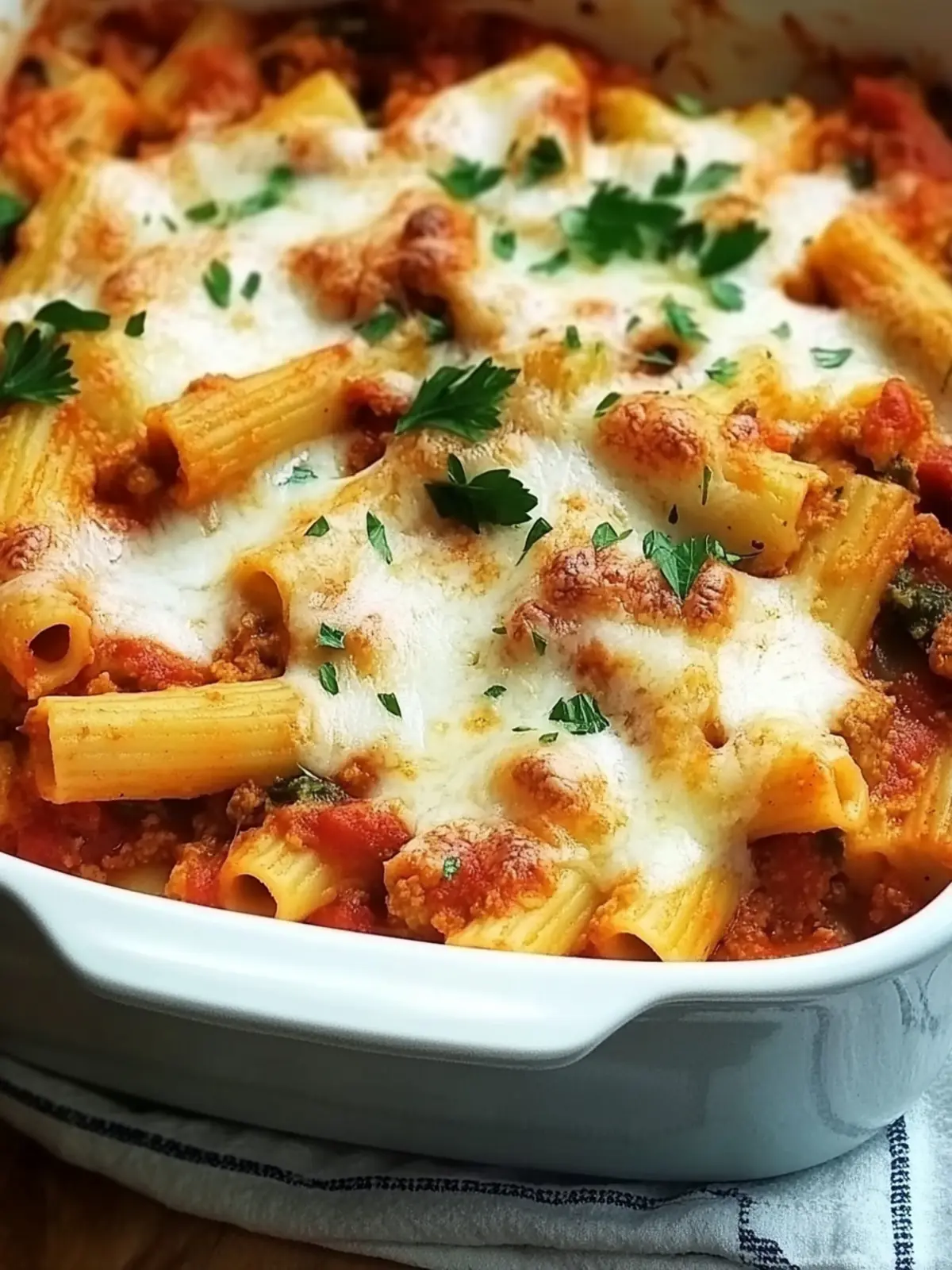 Meatless Baked Ziti