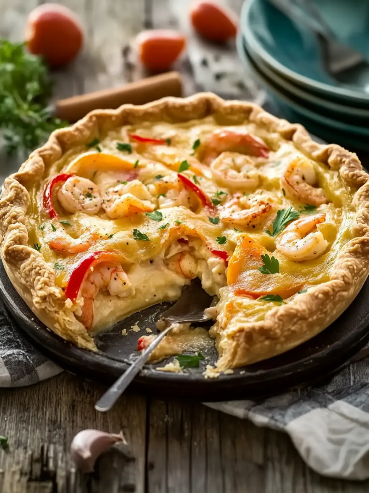 Savory Florida Shrimp Pie: Comfort Food at Its Best 4 Florida Shrimp Pie