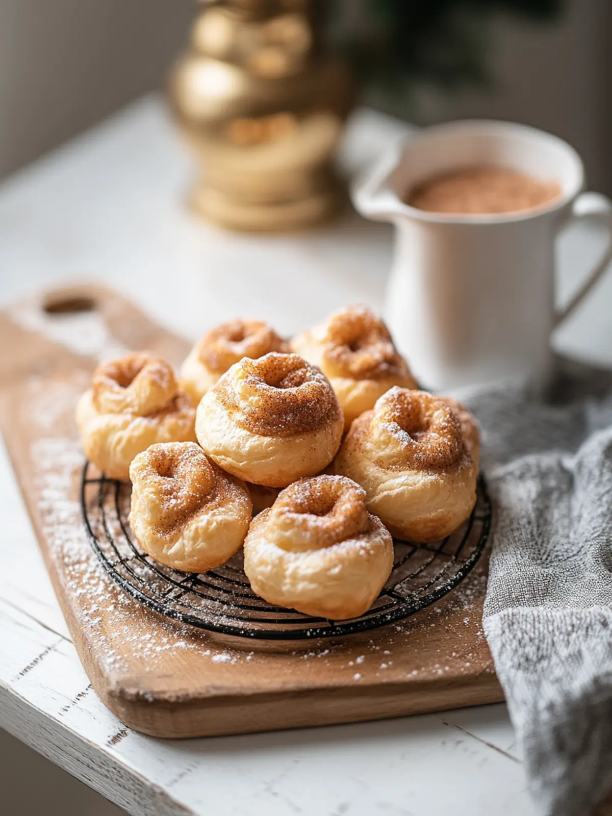 Cinnamon-Sugar Breakfast Puffs