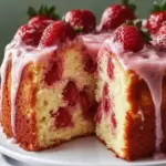 Sweet Strawberry Pound Cake: A Slice of Spring Bliss 2 Sweet Strawberry Pound Cake