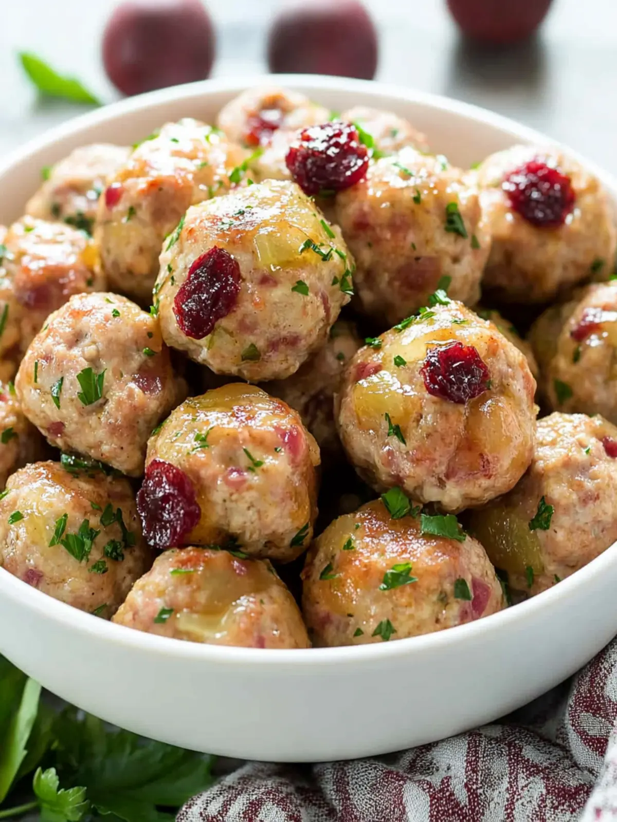 Healthy Apple Cider Turkey Meatballs in Just 30 Minutes 2 Healthy Apple Cider Turkey Meatballs