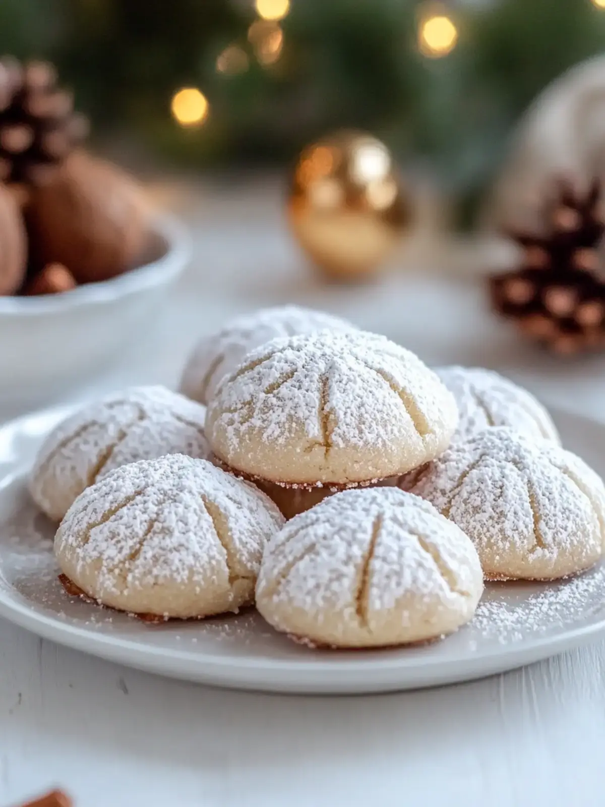 Cinnamon Sugar Snowball Cookies for a Cozy Treat Night 2 Cinnamon Sugar Snowball Cookies