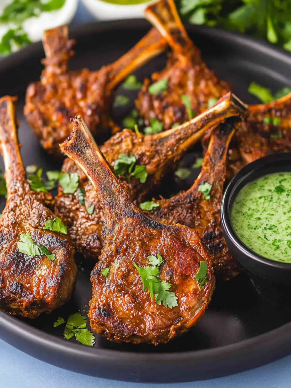 Tandoori Lamb Chops (Air Fryer Option)
